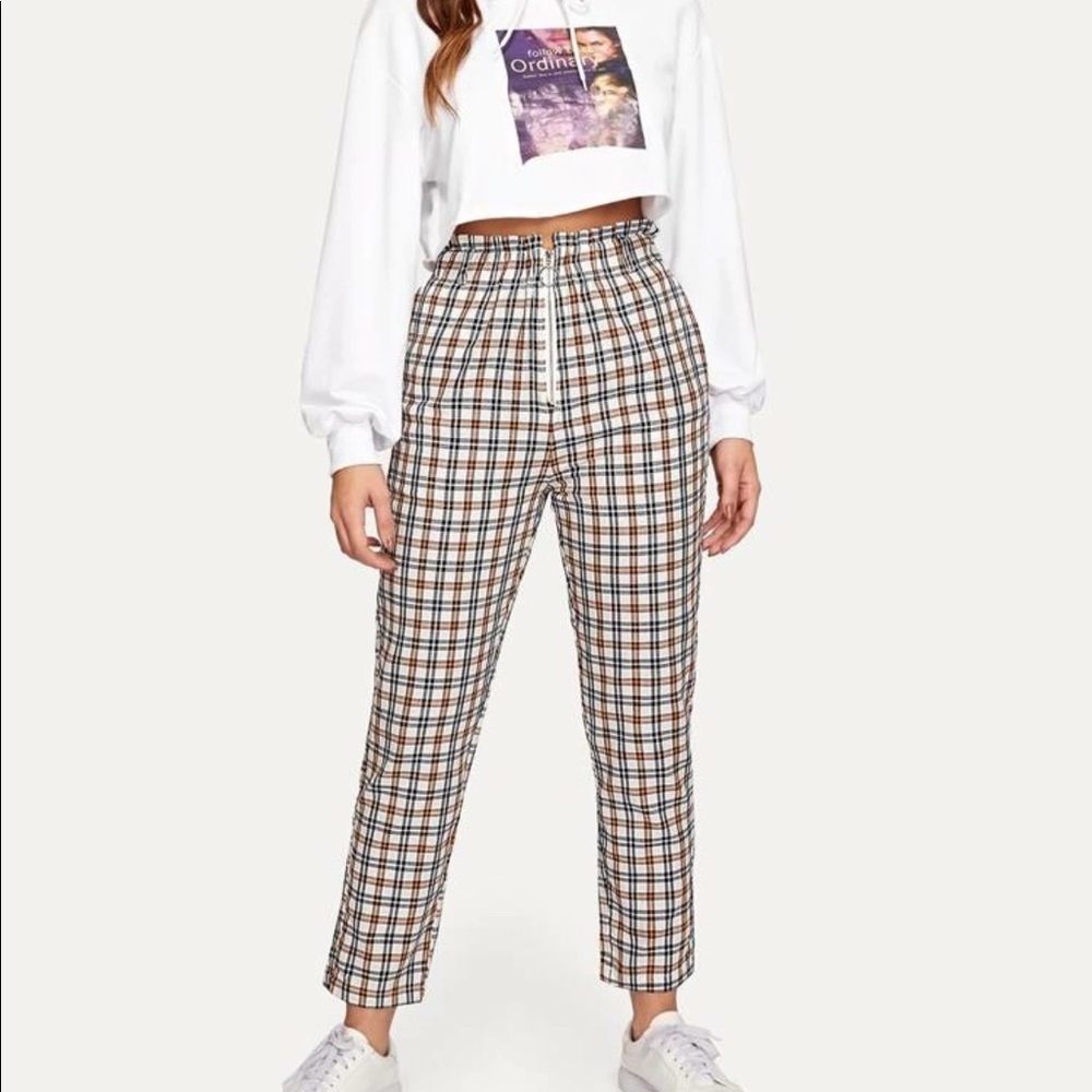 plaid pants